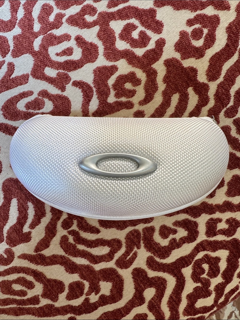 Oakley Textured White Glasses Case